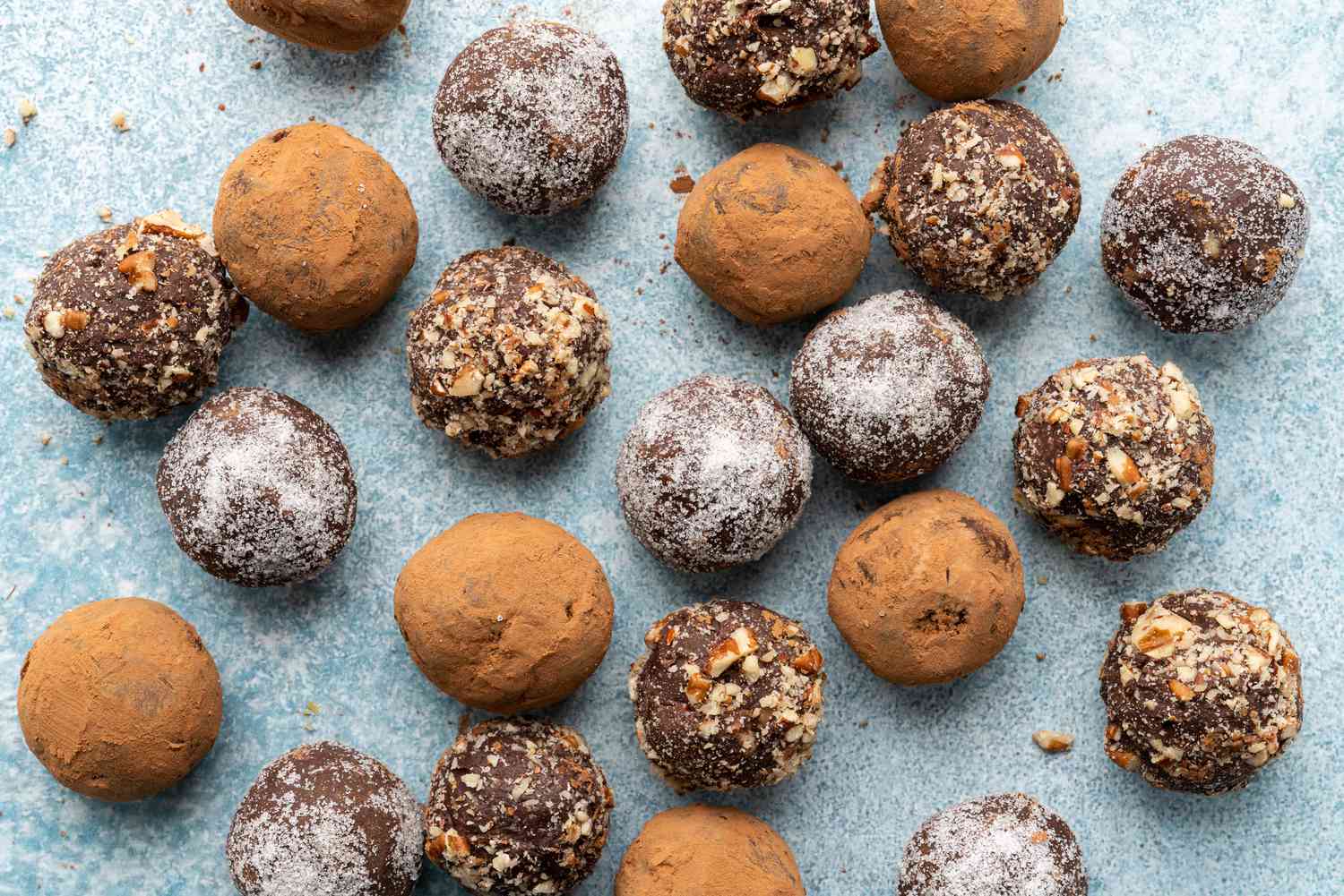 Easy Chocolate Bourbon Truffles